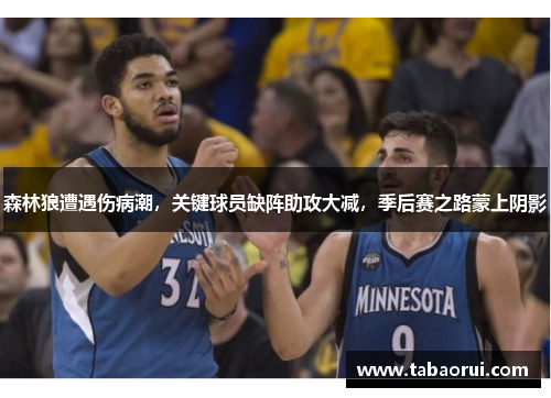 森林狼遭遇伤病潮，关键球员缺阵助攻大减，季后赛之路蒙上阴影